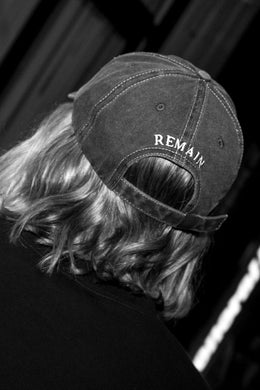 Remain - Neva Cap, Washed Black