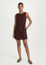 Staple The Label - Rhodes Mini Shift Dress, Chocolate