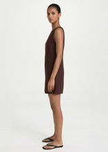 Staple The Label - Rhodes Mini Shift Dress, Chocolate