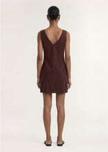 Staple The Label - Rhodes Mini Shift Dress, Chocolate