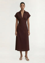 Staple The Label - Rhodes Midi Dress, Chocolate