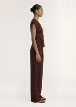 Staple The Label - Rhodes V Neck Top, Chocolate