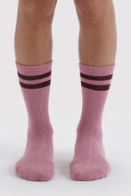 Baggu - Ribbed Sock, Wild Plum Stripe