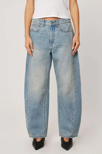 Rollas - Arc Barrel Crop Jean, Thunderbird