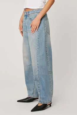 Rollas - Arc Barrel Crop Jean, Thunderbird