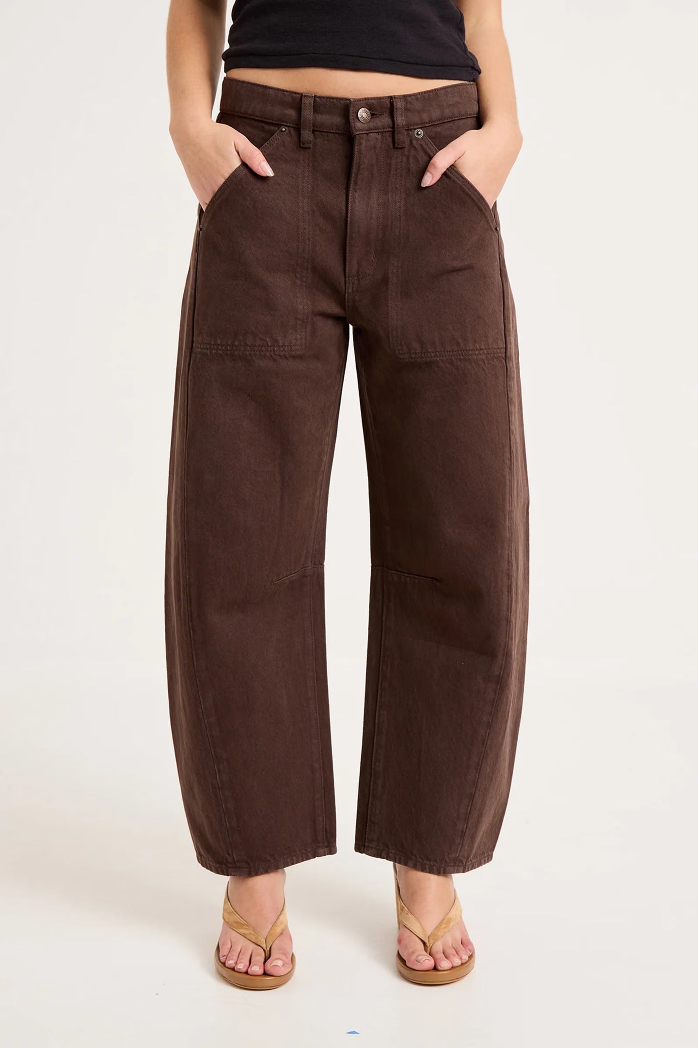 Rollas - Arc Barrel Trade Jean, Chocolate