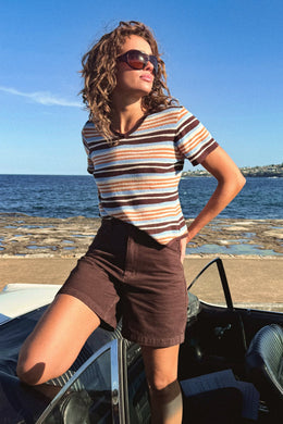 Rollas - Super Mirage Short, Chocolate