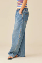 Ruby - Icon Studded Jean, Midtown Blue