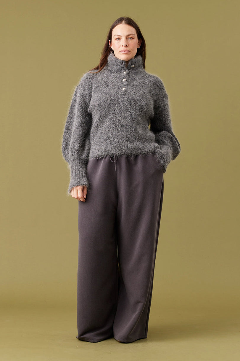 Ruby - Andie Suit Pant, Charcoal