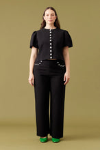 Ruby - Carolyn Short Sleeve Blazer, Black