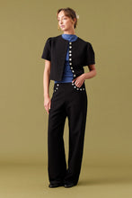 Ruby - Carolyn Short Sleeve Blazer, Black