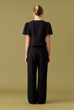 Ruby - Carolyn Short Sleeve Blazer, Black