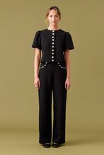 Ruby - Carolyn Short Sleeve Blazer, Black