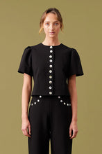 Ruby - Carolyn Short Sleeve Blazer, Black