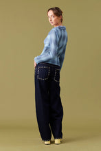 Ruby - Chelsea Crinkle Top, Blue Tartan
