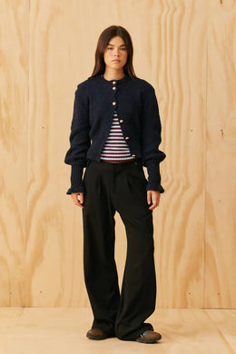 Ruby - Matilda Cotton Cardigan, Navy