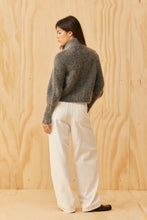 Ruby - Matilda Zip Cardigan, Charcoal