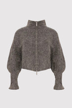 Ruby - Matilda Zip Cardigan, Charcoal