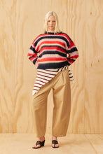 Ruby - Velma Sweater, Velvet Berry Stripe
