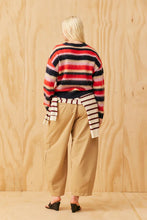 Ruby - Velma Sweater, Velvet Berry Stripe