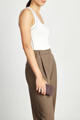 Saben - Winona Card Holder, Merlot