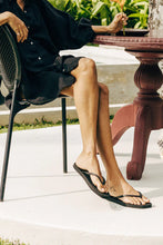 Sandos - Square Jandal, Black