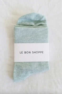 Le Bon Shoppe - Sneaker Socks, Seafoam