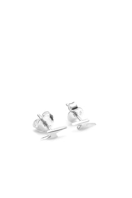Stolen Girlfriends Club Jewellery - I'll Be Lightening Earrings, Sterling Silver