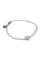 Stolen Girlfriends Club Jewellery - Love Claw Bracelet, Blue Lace Agate / Sterling Silver