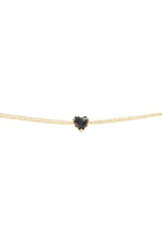 Stolen Girlfriends Club Jewellery - Love Claw Bracelet, Onyx / Gold Plated