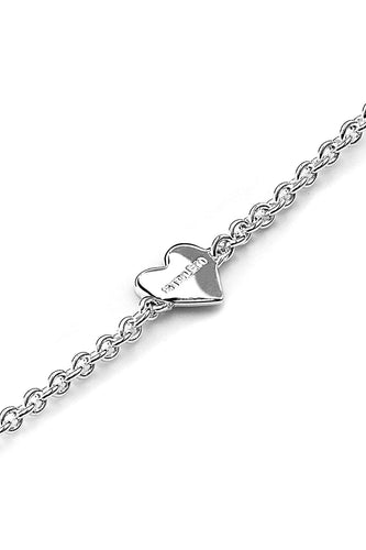 Stolen Girlfriends Club Jewellery - Midi Stolen Heart Bracelet, Sterling Silver