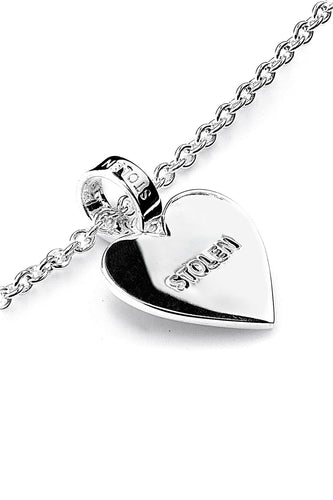 Stolen Girlfriends Club Jewellery - Midi Stolen Heart Necklace, Sterling Silver