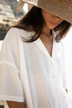 Sophie - Short Sleeves Shirt, Chalk Check