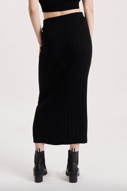 Rollas - Milan Knit Skirt, Black
