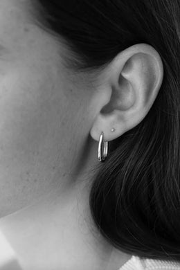 Sophie - So Sleek Earrings, Silver