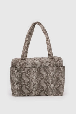 Baggu - Small Cloud Carry On, Snakeskin