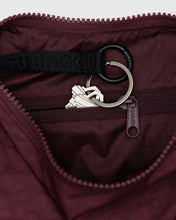 Baggu - Small Nylon Crescent Bag, Mahogany