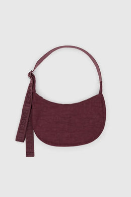 Baggu - Small Nylon Crescent Bag, Mahogany