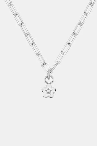 Sophie - Daisy Day Mini Link Necklace, Silver