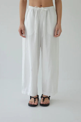 Sophie - Effortless Pant, Chalk
