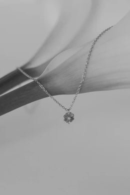 Sophie - Love Lily Necklace, Silver