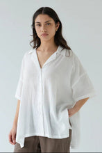 Sophie - Short Sleeves Shirt, Chalk Check