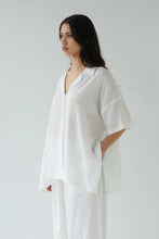 Sophie - Short Sleeves Shirt, Chalk Check