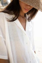 Sophie - Short Sleeves Shirt, Chalk Check