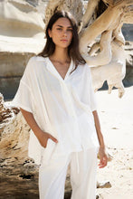 Sophie - Short Sleeves Shirt, Chalk Check