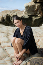 Sophie - Tie Top, Black