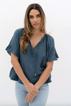 Humidity - Stardust Blouse, Steel Blue