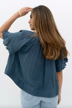 Humidity - Stardust Blouse, Steel Blue