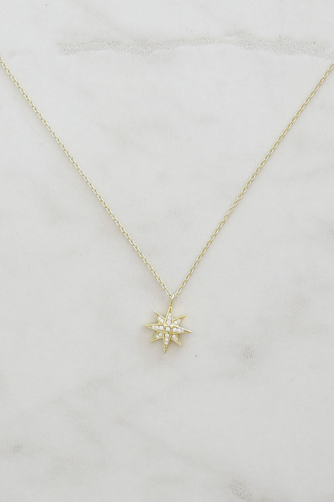 Sophie Star Gazing Necklace, Gold Trouble & Fox Womens & Mens