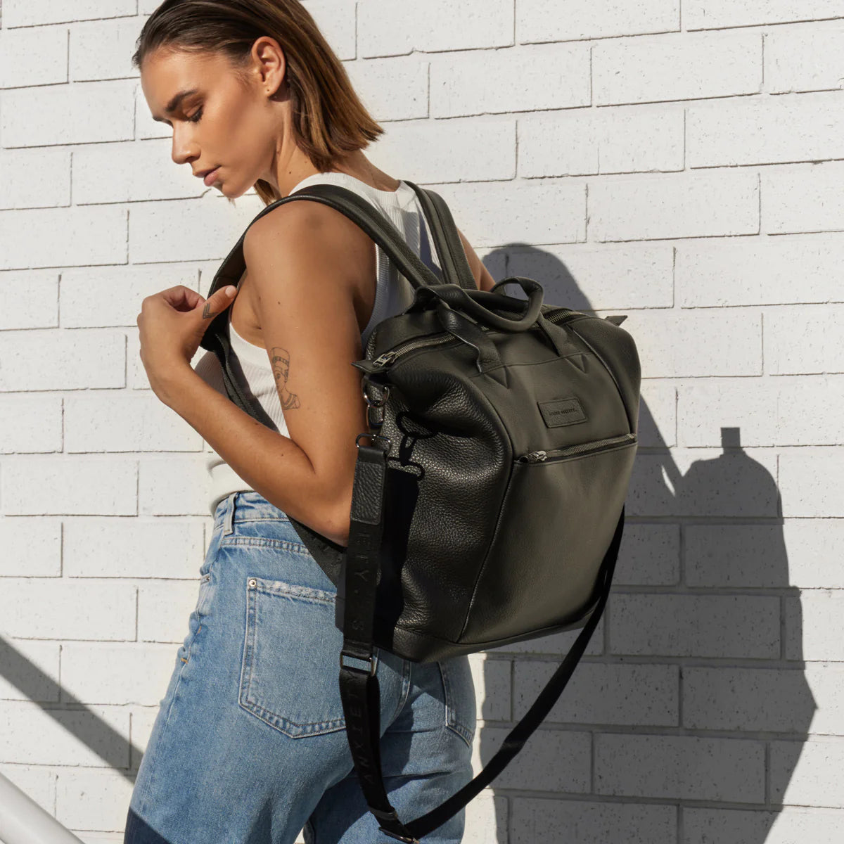 Status sales anxiety backpack